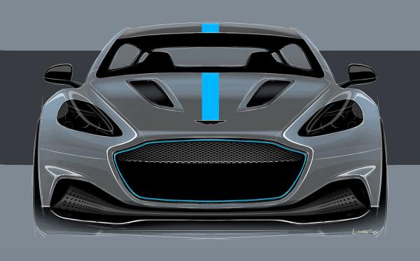 Aston Martin confirme la RapidE électrique pour 2019 Aston Martin confirme la RapidE électrique pour 2019