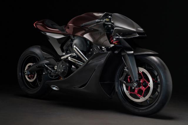 AMB 001, la première moto signée Aston Martin ! AMB 001, la première moto signée Aston Martin !