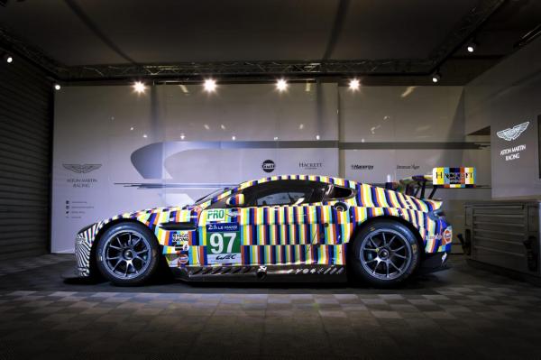 Une Art Car chez Aston Martin pour les 24H du Mans 2015