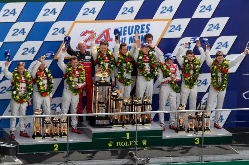 11eme titre pour Audi aux 24H du Mans ! 11eme titre pour Audi aux 24H du Mans !