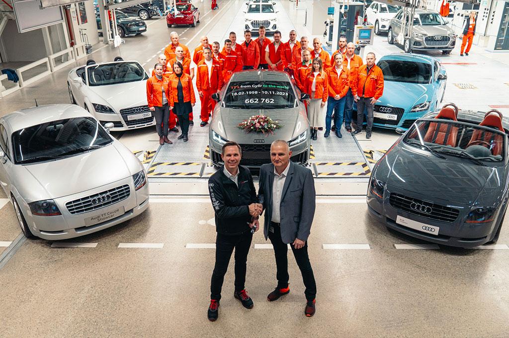 Audi a produit le dernier TT Audi a produit le dernier TT