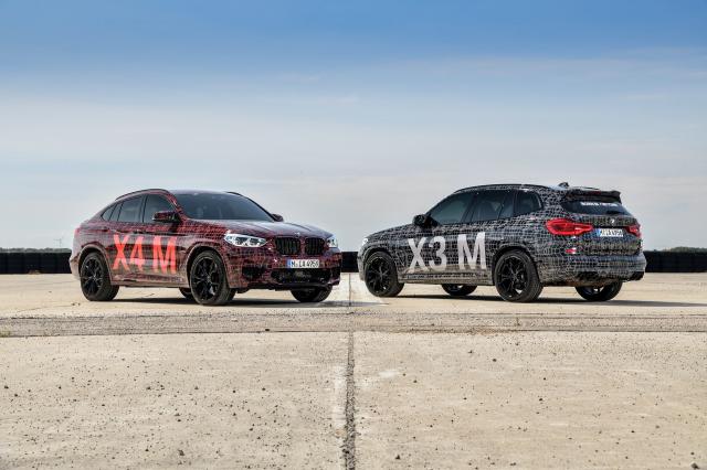 Les prototypes des BMW X3 M et X4 M de sortie Les prototypes des BMW X3 M et X4 M de sortie
