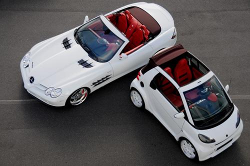 Un Brabus SLR roadster acheté, une fortwo Ultimate 112 offerte, ou presque ! Un Brabus SLR roadster acheté, une fortwo Ultimate 112 offerte, ou presque !