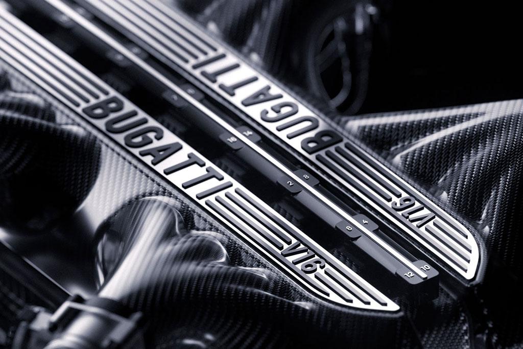 La nouvelle hypercar Bugatti aura un... V16 ! La nouvelle hypercar Bugatti aura un... V16 !