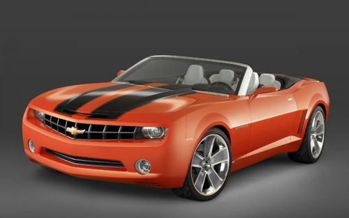 IAA Francfort 2007 : Débuts européens pour la Camaro convertible ! IAA Francfort 2007 : Débuts européens pour la Camaro convertible !