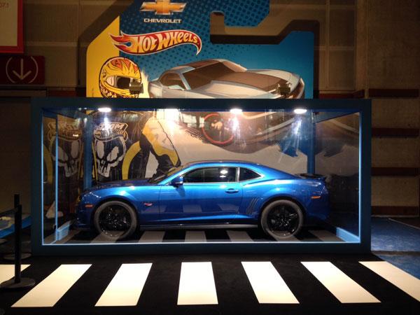 La Chevrolet Camaro Hot Wheels Edition à la Foire de Paris La Chevrolet Camaro Hot Wheels Edition à la Foire de Paris