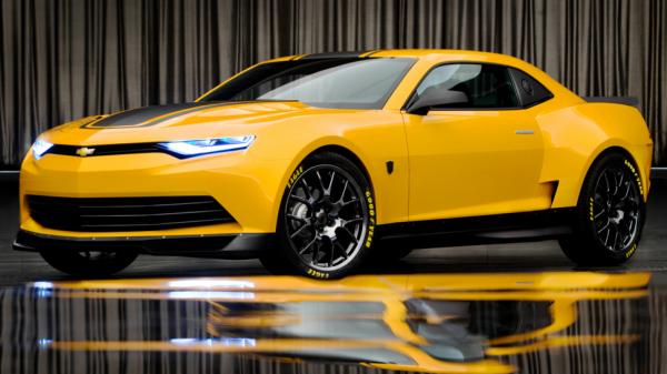 Transformers 4 : la Camaro Bumblebee fait peau neuve ! Transformers 4 : la Camaro Bumblebee fait peau neuve !
