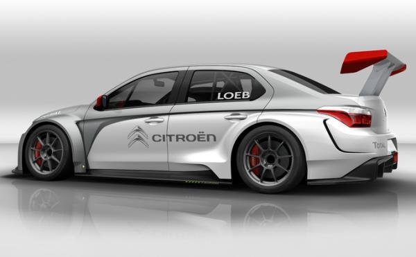 La Citroën C-Elysée WTCC de Sébastien Loeb La Citroën C-Elysée WTCC de Sébastien Loeb