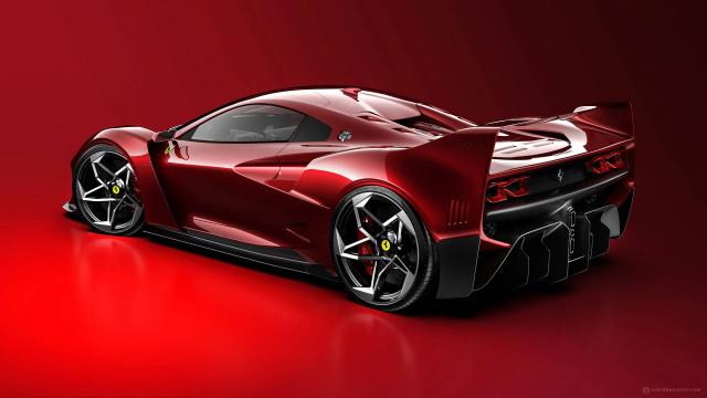 Design : Ferrari F40 Tribute, une F40 du 21è siècle Design : Ferrari F40 Tribute, une F40 du 21è siècle