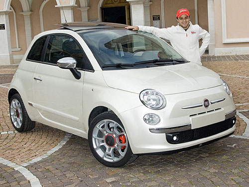 Une Fiat 500 de 120 ch pour Felipe Massa ! Une Fiat 500 de 120 ch pour Felipe Massa !