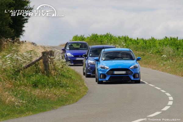Reportage-comparatif : la trilogie Ford Focus RS Reportage-comparatif : la trilogie Ford Focus RS