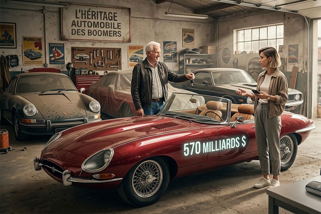 Voitures de collection : Pourquoi l'h�ritage auto � 570 milliards des boomers va poser probl�me