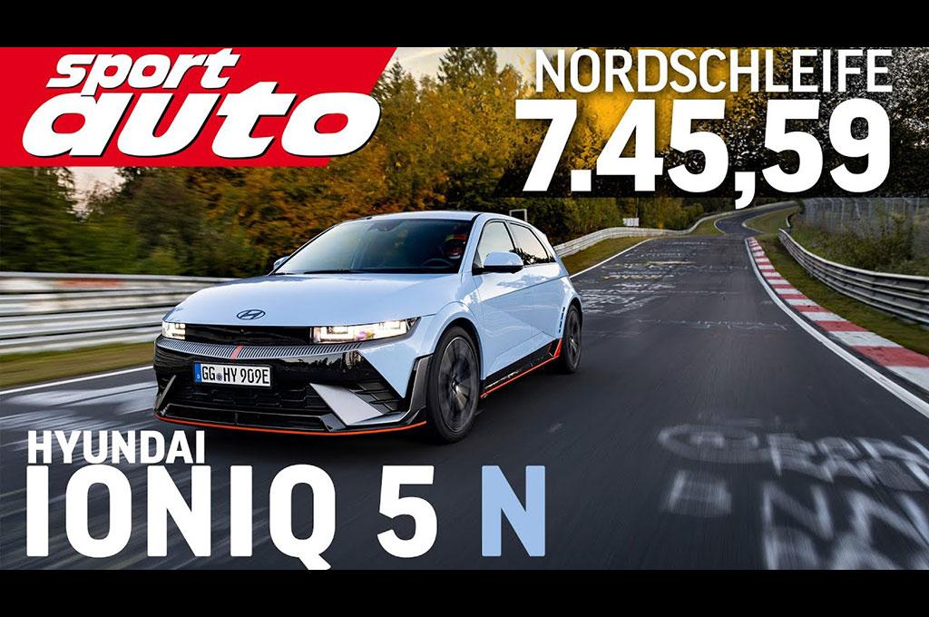 La Hyundai Ioniq 5 N affiche son chrono sur le Nürburgring La Hyundai Ioniq 5 N affiche son chrono sur le Nürburgring