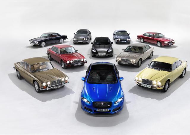 La Jaguar XJ fête ses 50 ans