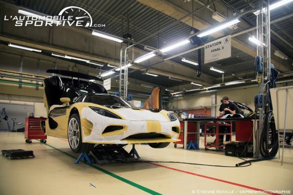 Reportage : visite de l'usine Koenigsegg