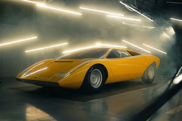 Lamborghini a récréé le prototype de la Countach LP 500 Lamborghini a récréé le prototype de la Countach LP 500