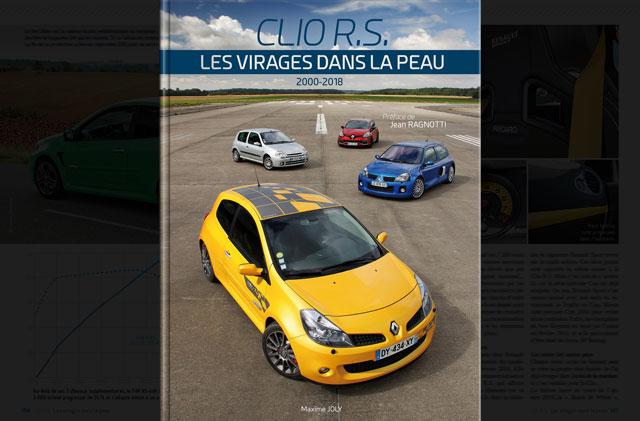 Livre Clio RS Les virages dans la peau