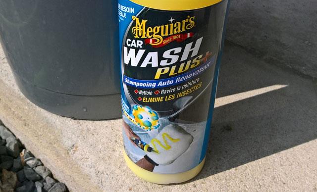 Test shampoing auto rénovateur Meguiar's Car Wash Plus Test shampoing auto rénovateur Meguiar's Car Wash Plus