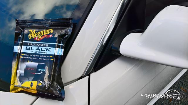 Meguiar's Ultimate Black : le coup d'éponge qui rénove les plastiques Meguiar's Ultimate Black : le coup d'éponge qui rénove les plastiques