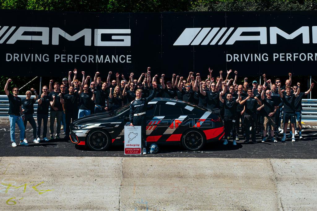 N�rburgring : Mercedes-AMG �tablit un record avec la nouvelle CLA 45