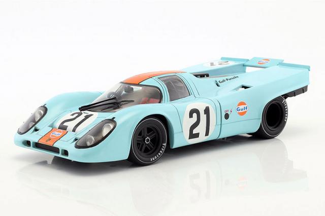Sélection Noël : Porsche 917K Gulf Le Mans 1970 1/18 par CMR Sélection Noël : Porsche 917K Gulf Le Mans 1970 1/18 par CMR