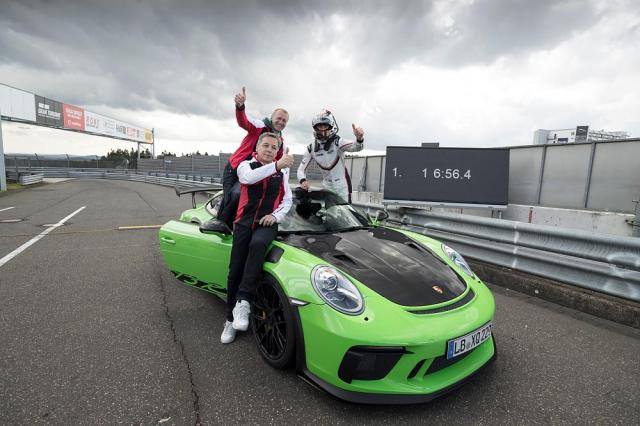 Nouveau record au Nurburgring pour la Porsche 911 GT3 RS Nouveau record au Nurburgring pour la Porsche 911 GT3 RS