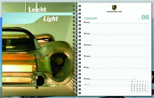 Les nouveaux calendriers Porsche pour 2010 Les nouveaux calendriers Porsche pour 2010
