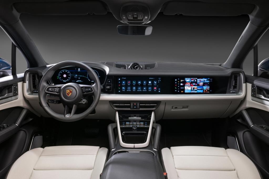 Porsche présente l'intérieur du nouveau Cayenne Porsche présente l'intérieur du nouveau Cayenne