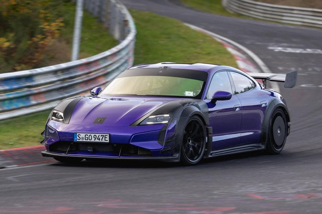 Avec le nouveau Kit Manthey la Porsche Taycan Turbo GT domine le N�rburgring