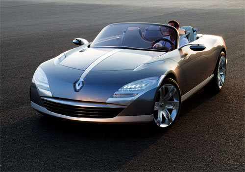 Renault Nepta, cabriolet 4 places en concept car Renault Nepta, cabriolet 4 places en concept car