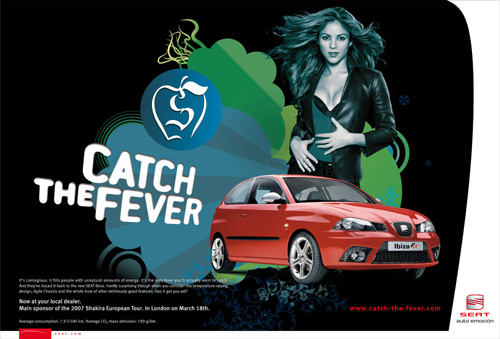 Nouvelle campagne publicitaire SEAT : CATCH THE FEVER
