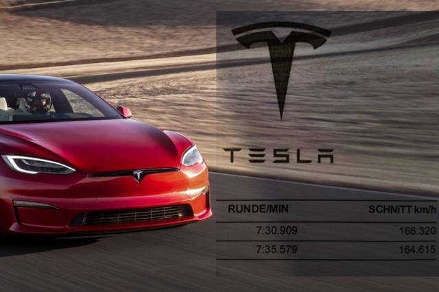 Tesla annonce un record au Nurburgring pour la Model S Plaid Tesla annonce un record au Nurburgring pour la Model S Plaid