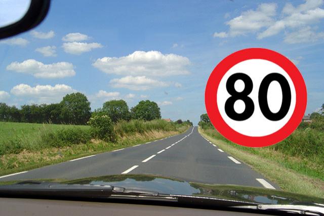 Test : l'expérience du 80 km/h Test : l'expérience du 80 km/h