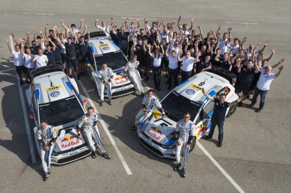 Volkswagen, champion du monde constructeur en WRC