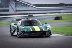 Aston Martin has begun testing the Valhalla