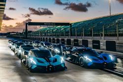 Bugatti Bolide : premier essai sur piste � Miami pour les clients