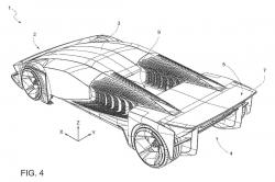 Une myst�rieuse hypercar Ferrari se r�v�le dans un brevet in�dit