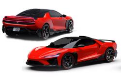 Honda NSX Tribute : Italdesign d�voile une NSX sublim�e et ultra-exclusive