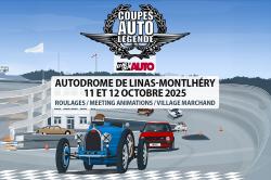 Coupes Auto Lgende les 11 et 12 octobre 2025  Linas-Montlhry
