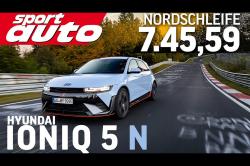 La Hyundai Ioniq 5 N affiche son chrono sur le Nrburgring