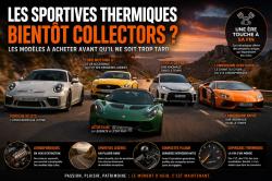 Les sportives thermiques bient�t collectors ?