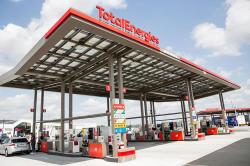 Prix du carburant plafonn� dans les stations TotalEnergies