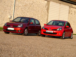 comparatif clio rs