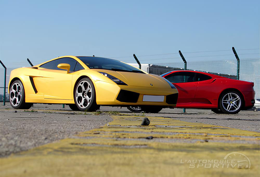 match ferrari f430 vs lamborghini gallardo