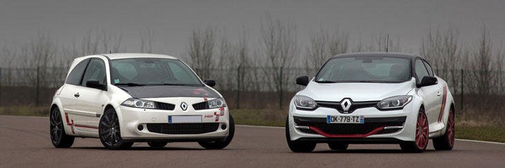 duel megane rs r26.r vs trophy-r 275