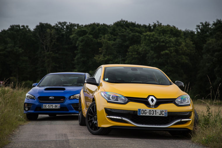 comparatif Megane RS 275 / Subaru WRX STI