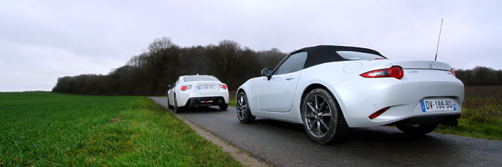 mazda mx5 vs toyota gt86