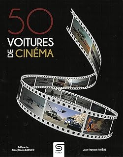 livre 50 voitures de cinéma