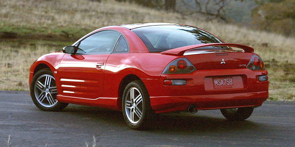 Mitsubishi Eclipse 3G vue arrière 2003