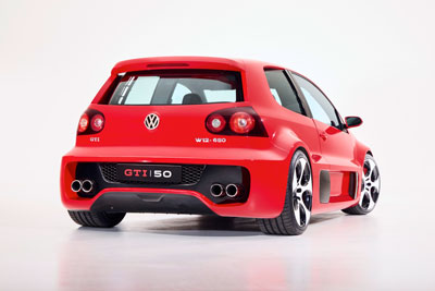 volkswagen golf 5 gti w12-650 concept